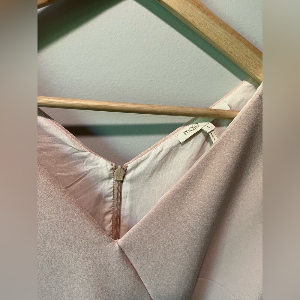 Maje Rimae Pink Mini Dress - Picture 4 of 6